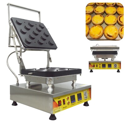 110V 3.2KW NP-833 Egg Tart Crust Waffle Forming Machine Egg Tart Shell Machine