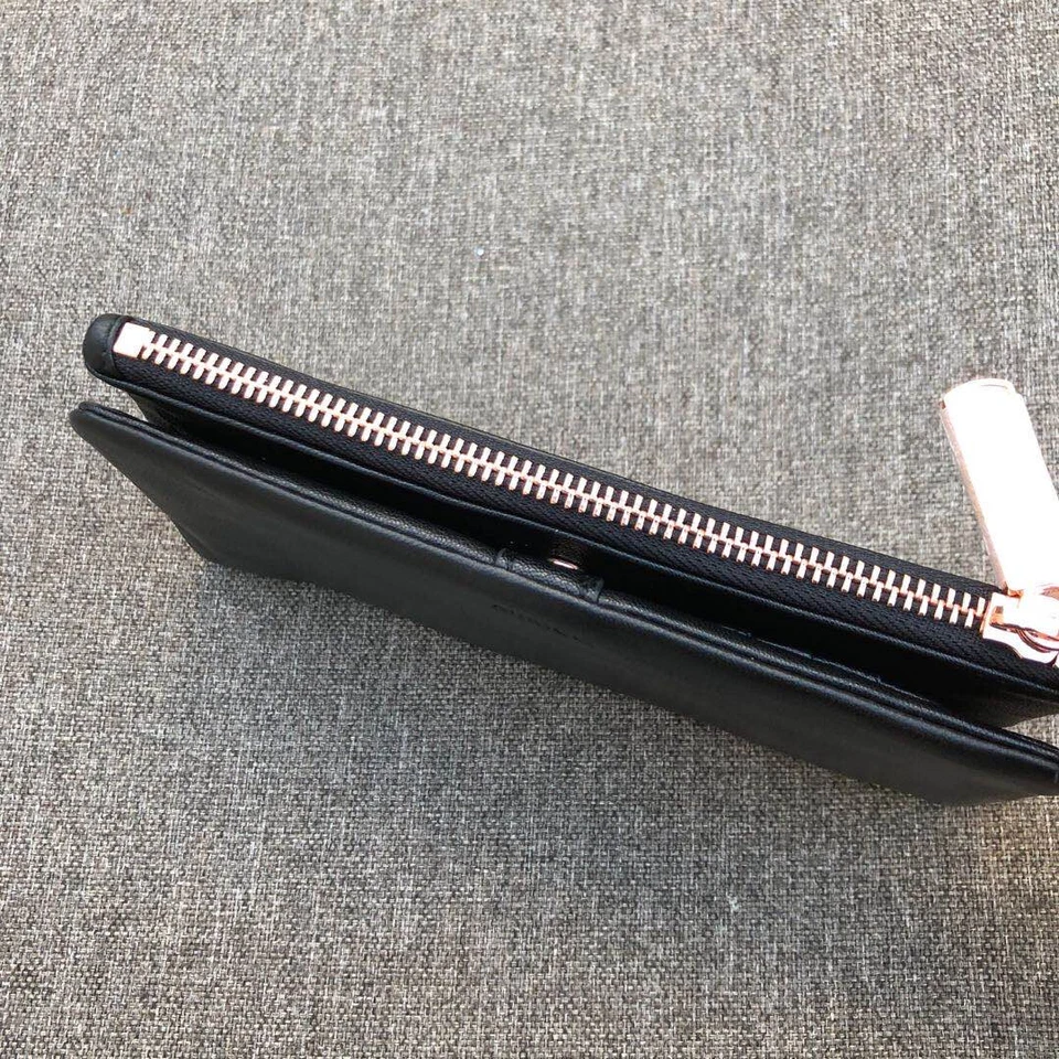 MIMCO Bliss Fold Sheep Leather Wallet Purse Black Rosegold • AUTHENTIC RRP $179 - image 4 of 4