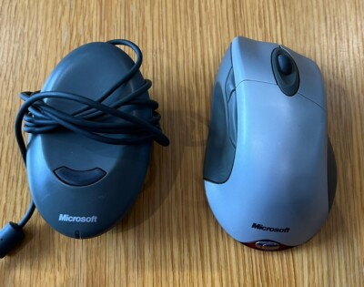 Vintage Microsoft Explorer Wireless Intellimouse - voll funktionsfähig