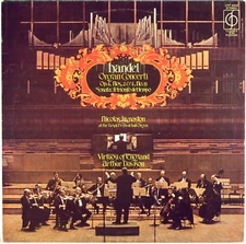 EMI CLASSICS FOR PLEASURE Handel KYNASTON Organ Concerti DAVISON CFP-40044 EX+