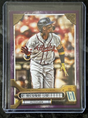 2022 Topps Gypsy Queen - Ronald Acuna Jr - Mauve #61/75