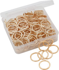 100Pcs Open Jump Rings 20Mm KC Gold Jewelry Connectors for Jewelry Findings NEW
