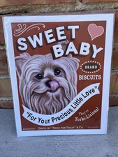 Retro Pets Krista Brooks • Yorki-Licious Sweet Baby Yorki Biscuits • 8x10 Print