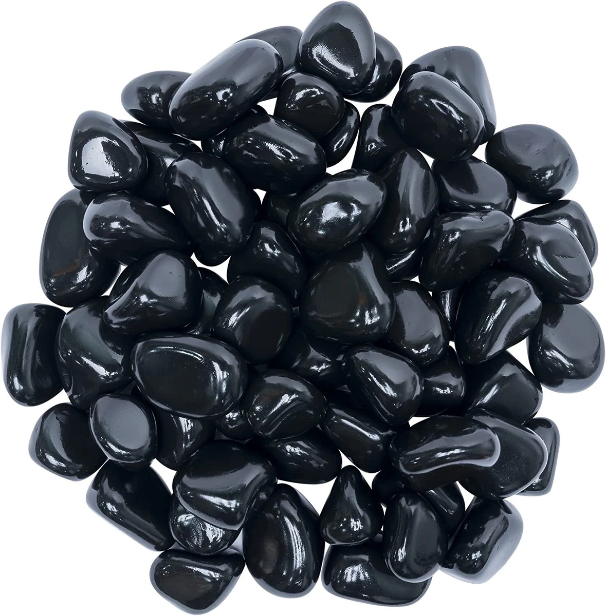 Wholesale 2.2LB Black Obsidian Natural Polished Crystal Healing