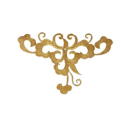 GoldenEmbroidered Applique Patches Sewing DIY Craft Iron on Handmade Decor - Picture 19 of 23