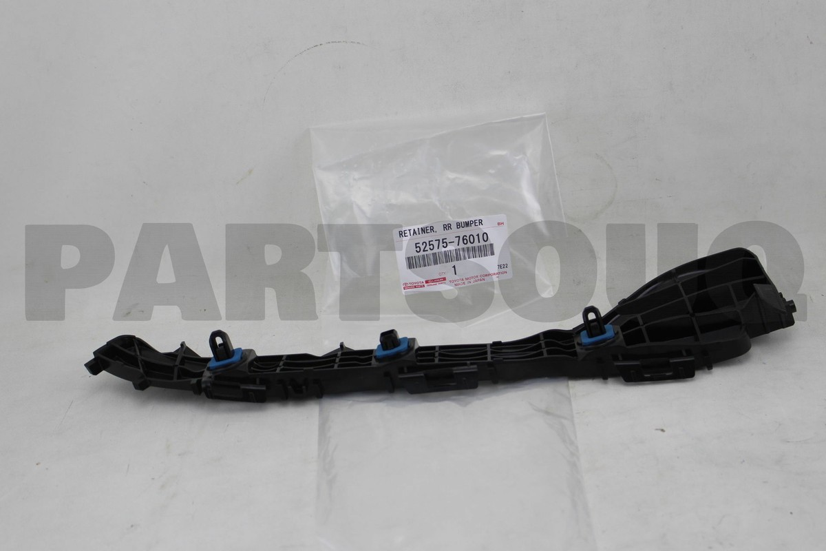 5257576010 Genuine Toyota RETAINER, REAR BUMPER SIDE, RH 52575  