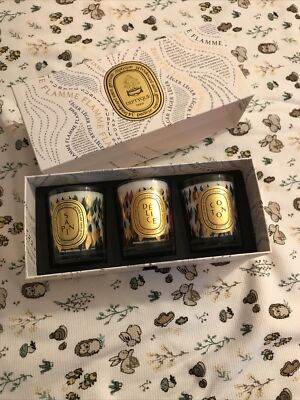 Coffret De Bougies Candle Diptyque / 70G x 3 | eBay