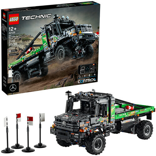 Конструктор LEGO Technic 4x4 Mercedes-Benz Zetros Trial Truck 42129 [Новая игрушка] из кирпича