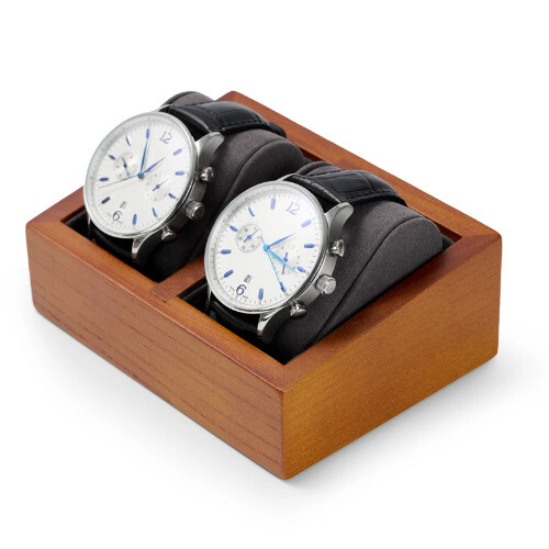 Uhrenständer aus Holz mit Uhrenbox Aufsteller Schmuck Organizer - Bild 17 von 17