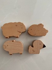 Wooden Animal Toys Set