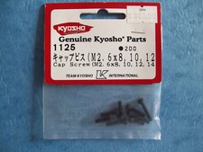 VINTAGE KYOSHO 1125 CAP SCREW M2.6 X 8 M2.6 X 10, M2.6 X 12, M2.6 X 14 1125 NIP