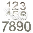 Stainless Steel House Numbers - No 96 - SCREW on house / Door / Building 10cm