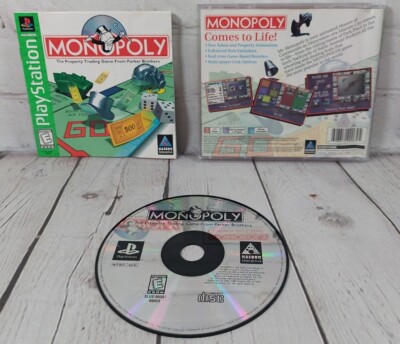 Monopoly for Playstation PS1 PSX by Hasbro Interactive **Tested**