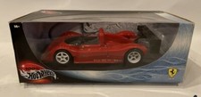 1/18 FERRARI F333 SP PRESENTATION VERSION HOTWHEELS RED OPENING HOOD EXCELLENT 