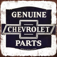 Genuine Chevrolet Parts High Quality Metal Magnet 4 x 4 inches 9364