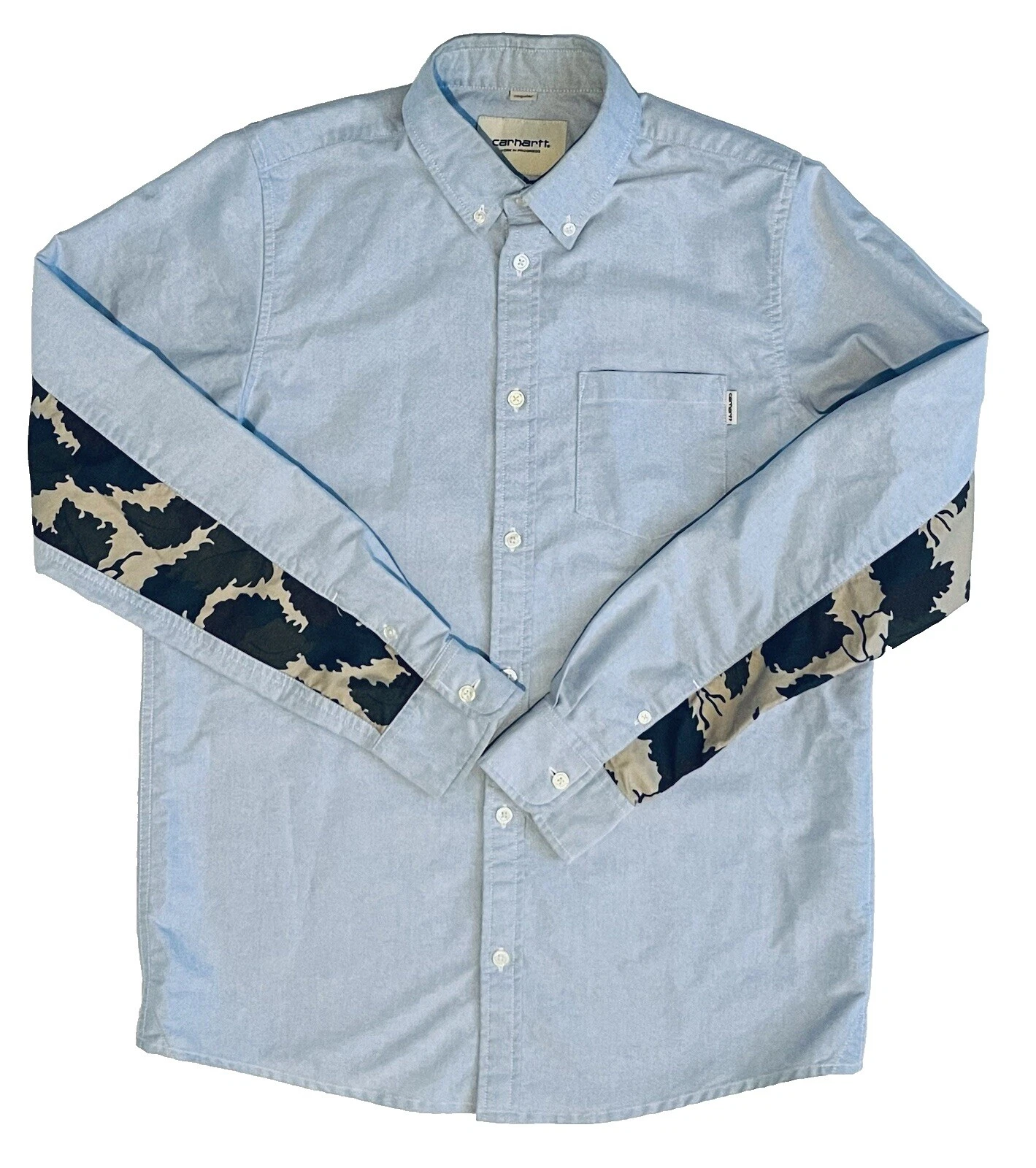 Carhartt Camuflaje mangas largas informal con Botones camisas para hombres