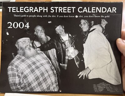 2004 Berkeley CA Telegraph Ave Street Calendar Sophie Crumb Cartoonist