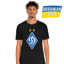 Dynamo Kyiv Shirt Soccer Football Team Club Logo Ukraine Unisex Tee Ukrainian
