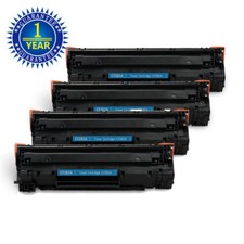 4 Pack CF283A 83A Toner Cartridge for HP LaserJet Pro MFP M127fw M127fn