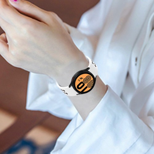 Sport Silicone Watch Band Strap For Samsung Galaxy Watch 4 5 6 7 40mm 44mm 45mm - Picture 6 of 64