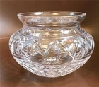 Lovely Vintage Waterford Crystal Flared Rim Vase/Urn 6" Diameter 4 3/4" Tall