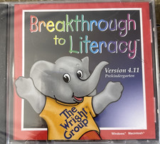 Breakthrough To Literacy PC CD Rom Software-Brand New-SHIPS N 24 HOURS