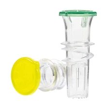 YZC Lemon Squeezer – 2-Pack Lemon-Juicer – BPA-Free Plastic Lime Juicer– Comp...