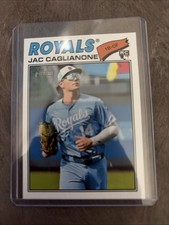 2026 Topps Heritage MLB Rookie Card #136 Jac Calamine Kansas City Royals
