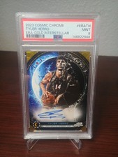 2023 Topps Cosmic Chrome Equinox Auto Tyler Herro #ERATH Gold Interstellar /50
