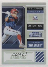 2018 Panini Elite Extra Edition College Ticket Holo Prizm Travis Swaggerty 07d9