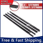 4X FOR MITSUBISHI LANCER 2008-2017 WEATHERSTRIP DOOR BELT SET 5727A005 5727A006