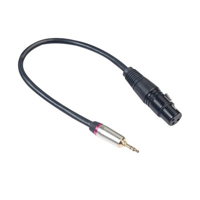 Audiokabeladapter XLR-Adapter Stecker Auf Buchse 3,5-mm-zu-XLR-Adapter