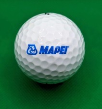 Mapei Corporation logo golf ball - Adhesives - Sealants - Chemical Products