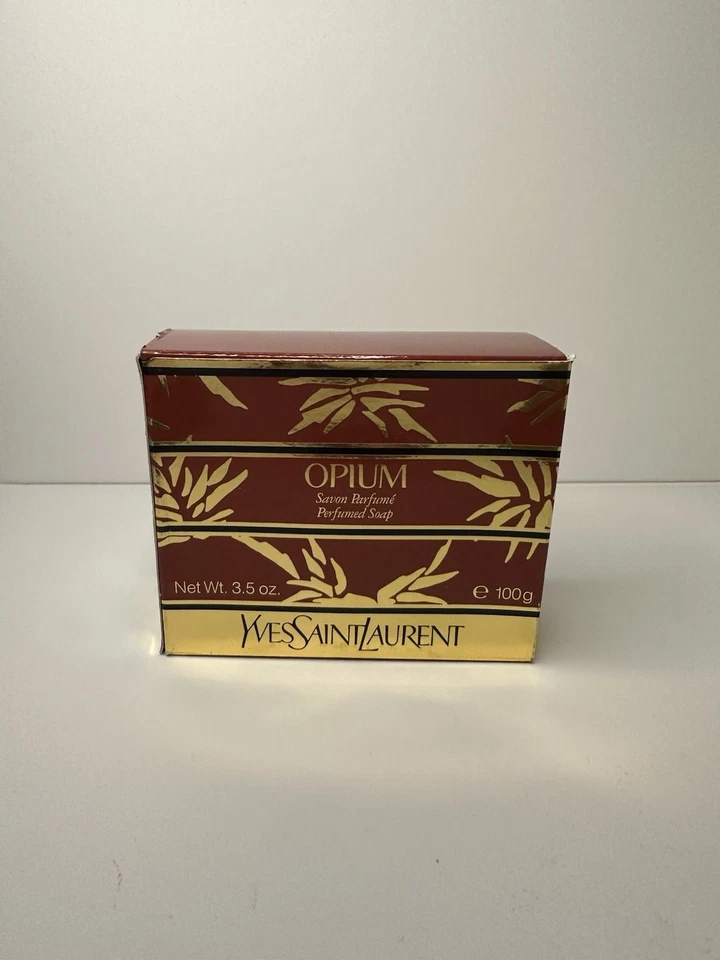 Jabón de Colección Opio Yves Saint Laurent 3.5 OZ SELLADO en Estuche Recargable Caja Foto 4 de 4