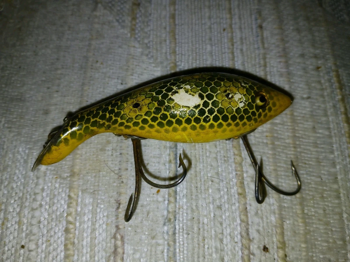 Heddon Original Wooden Vintage Fishing Lures for sale | eBay