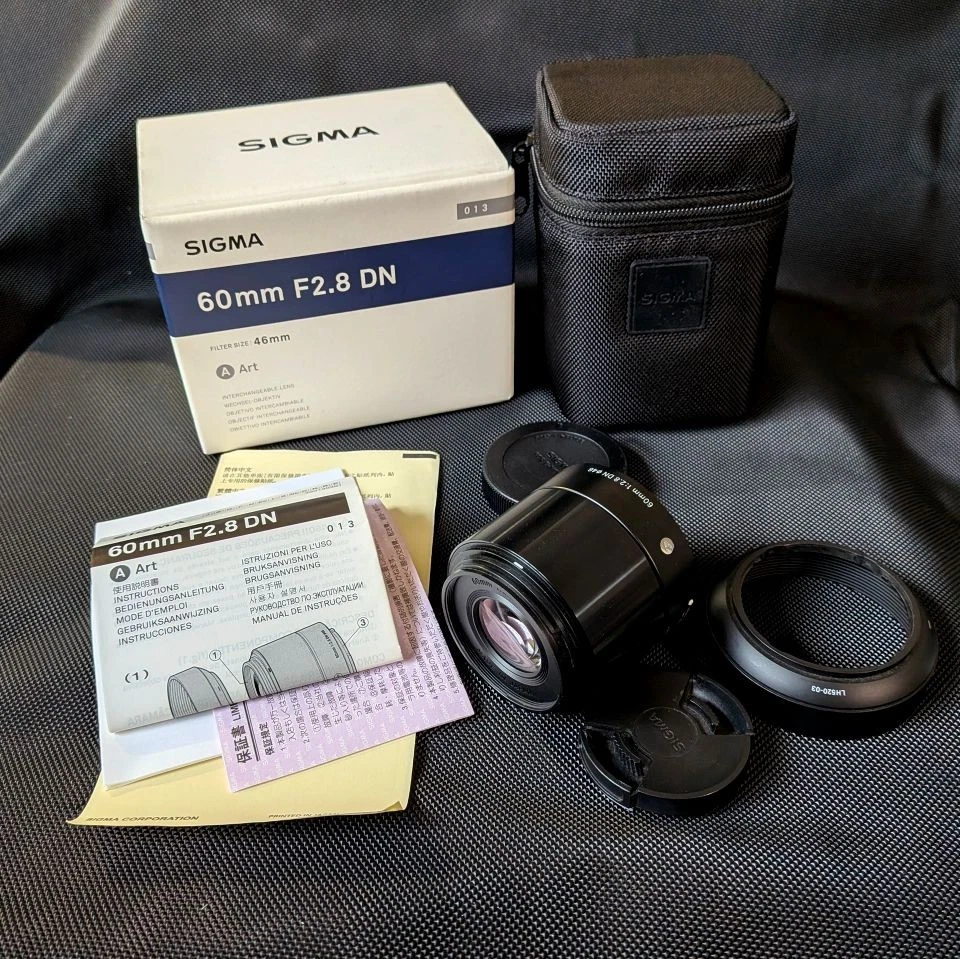 Sigma Sony E-mount 60mm Focal Camera Lenses for sale | eBay