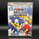 Sonic Heroes  (Nintendo GameCube, 2004) COMPLETE IN BOX (CIB) W/ Manual Tested!