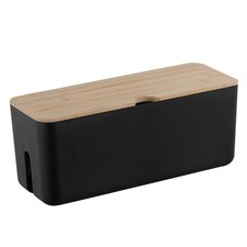 Plastic Charging Cable Container Cable Cord Line Box Home Cord Organizer