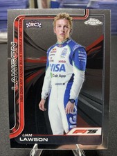 2025 Topps Chrome Formula 1 F1 Liam Lawson #11 RC Rookie Base Portrait