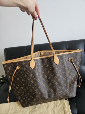 Louis Vuitton Neverfull Gm Monogram Con Data Code E Dust Bag