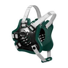 Cliff Keen F5 Tornado Wrestling Headgear/Earguards, Black/Dark Green/White
