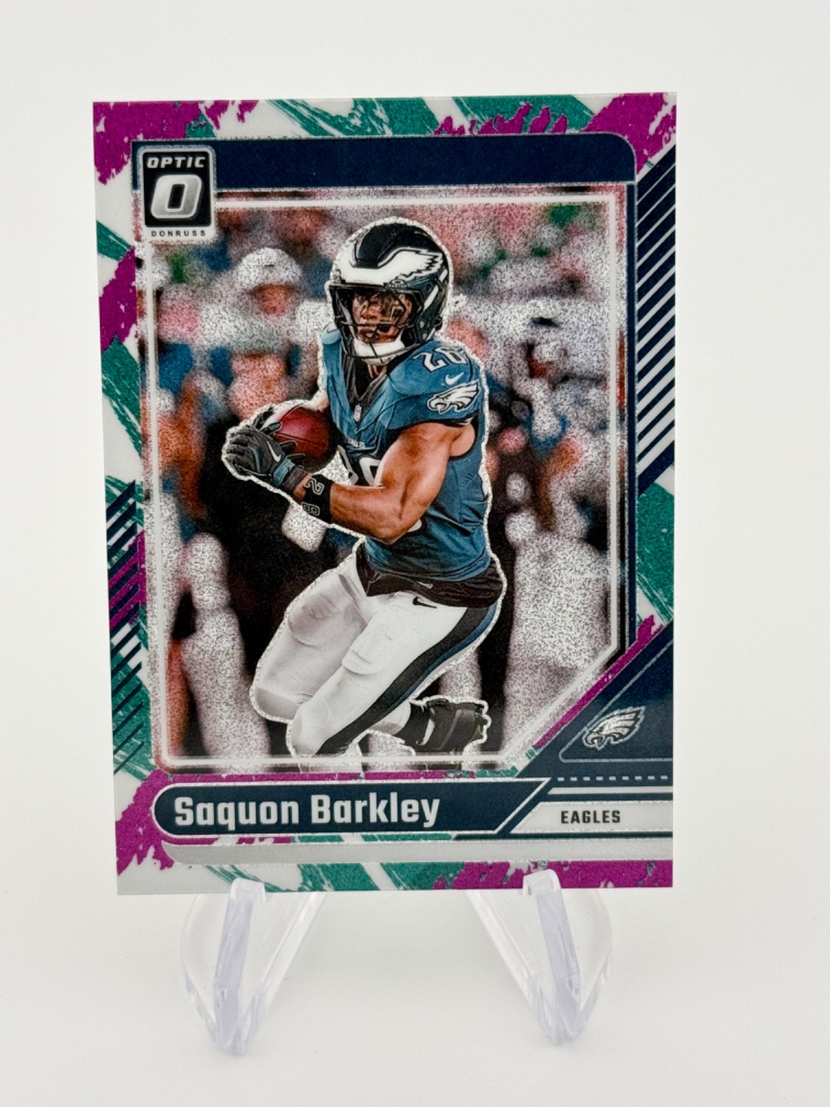 2024 Panini Donruss Optic - Saquon Barkley #159 Jazz Prizm