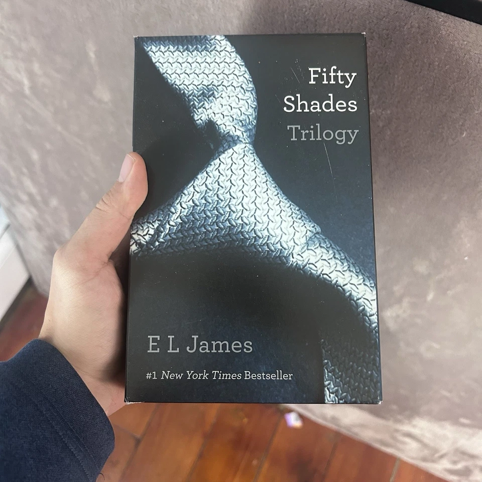 Fifty 50 Shades of Grey Paperback Book Trilogy 1-3 Set by E L James - Image 3 of 4