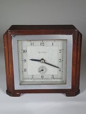 John D Francis Vintage English Art Deco mantel Alarm clock Collectable