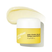 Saturday Skin Yuzu Vitamin C Lip Mask Overnight Sleeping 