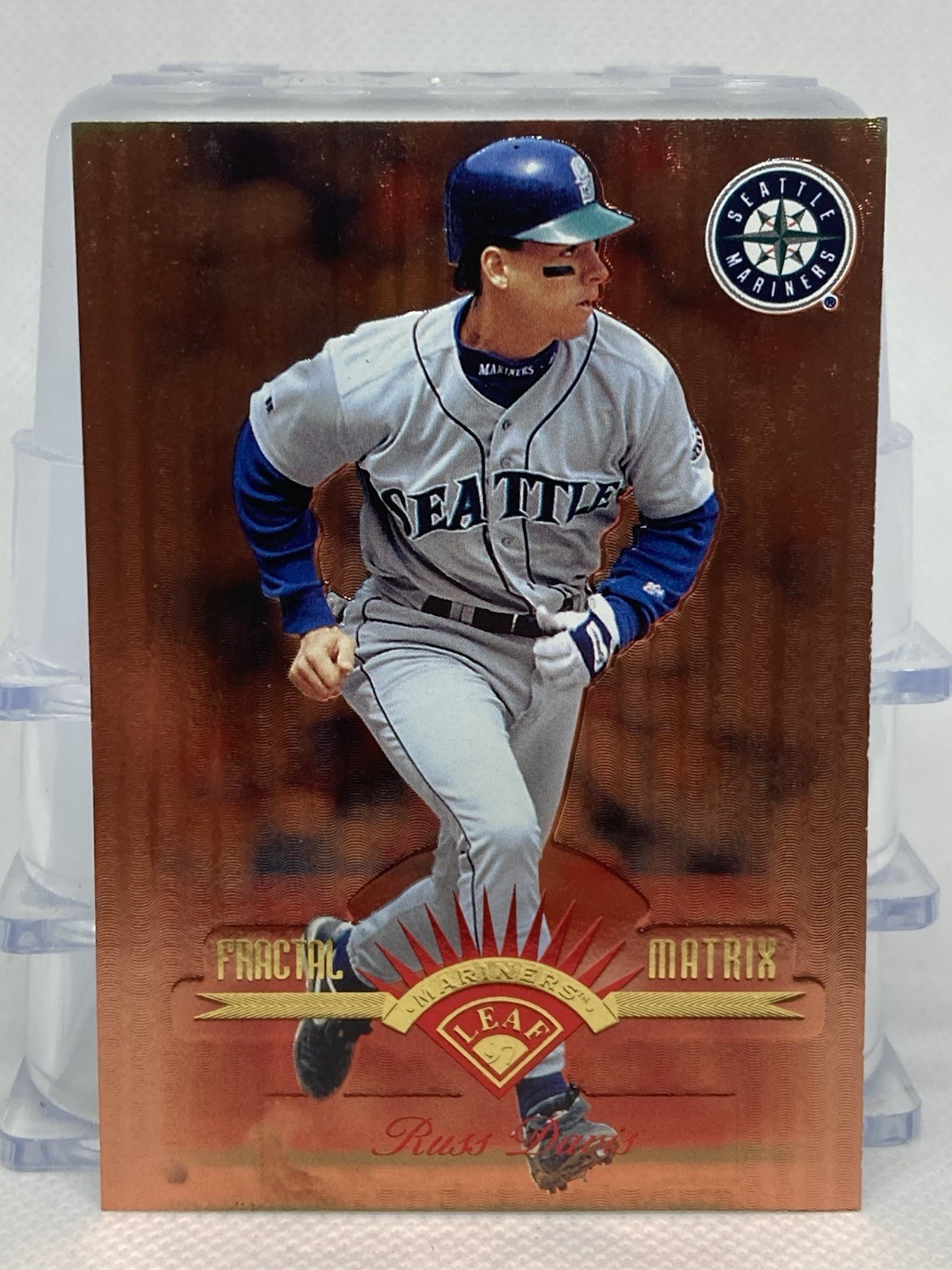 1997 Leaf Fractal Matrix Russ Davis #162