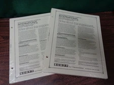 Scott International Stamp Album Supplement 1991 1992 1993 1994 2001 2003 unused