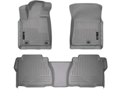 HUSKY LINERS WEATHERBEATER FLOOR LINERS GRAY - 2007-2011 TOYOTA TUNDRA