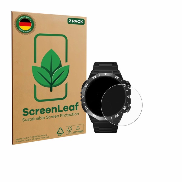 "2X Screenleaf Displayschutzfolie FüR Hoifa S11 1.39\" Nachhaltig Verpackt"-image