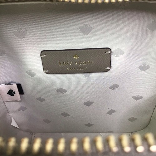 Kate Spade Daisy Vanity Mini Crossbody Bag Gray EUC - Picture 8 of 11